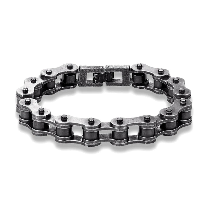 Mountain Bike Chain Bracelet Stainless Steel - ATLAS 1