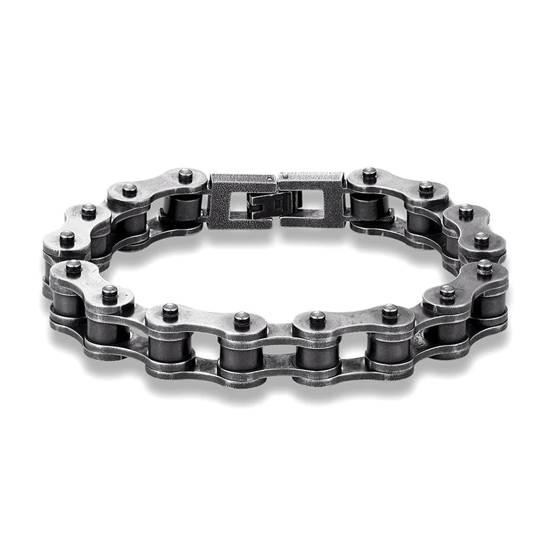 Mountain Bike Chain Bracelet Stainless Steel - ATLAS 1