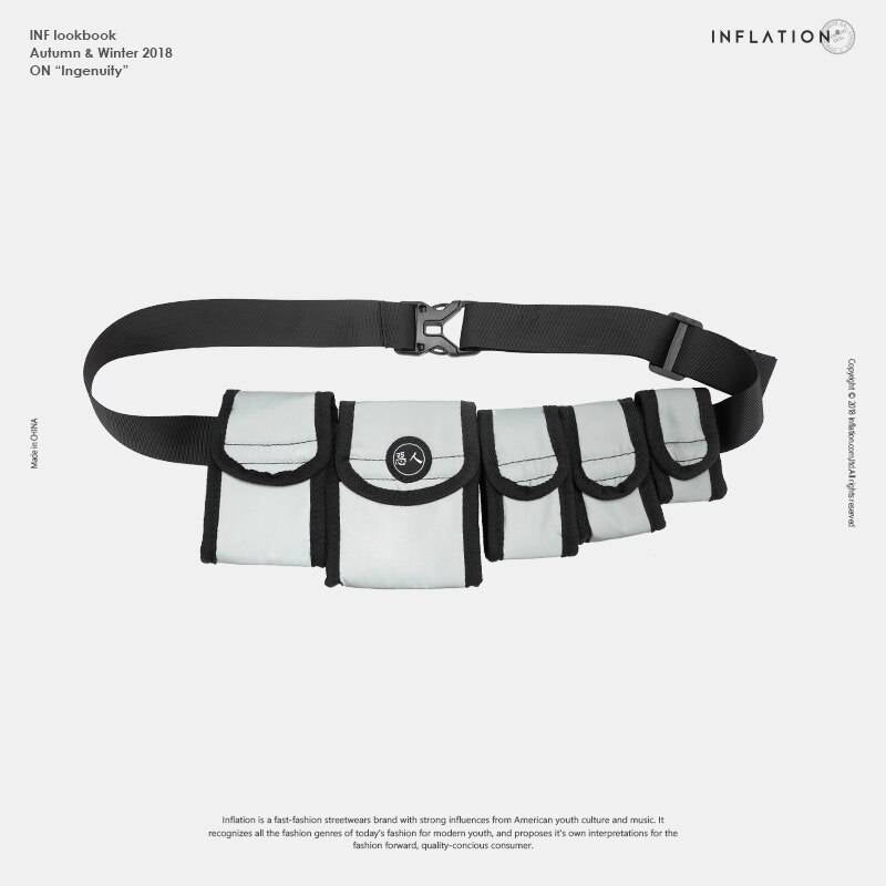 Multi - Color Waterproof Reflective Techwear Waist Bag - ATLAS 1