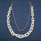 Neon Color Oversized Muti - Layer Belt Chain - ATLAS 1