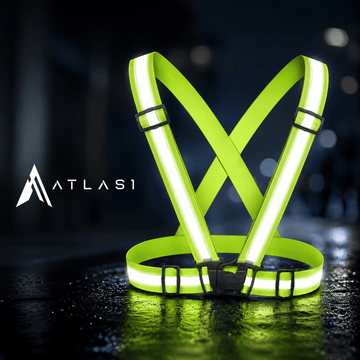 Neon Color Reflective Stripes Techwear Harness - ATLAS 1
