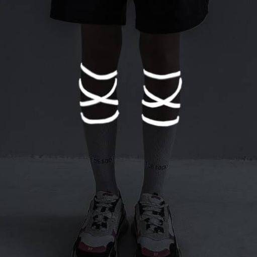 Neon Color Techwear Socks With Fluorescent Straps - ATLAS 1