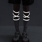 Neon Color Techwear Socks With Fluorescent Straps - ATLAS 1