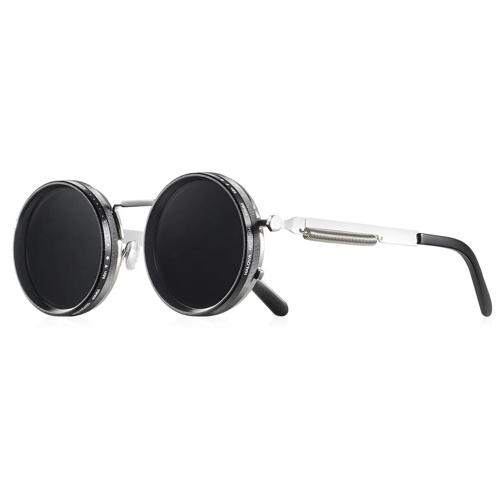 Noir™ — Adjustable Polarized Round Sunglasses - ATLAS 1