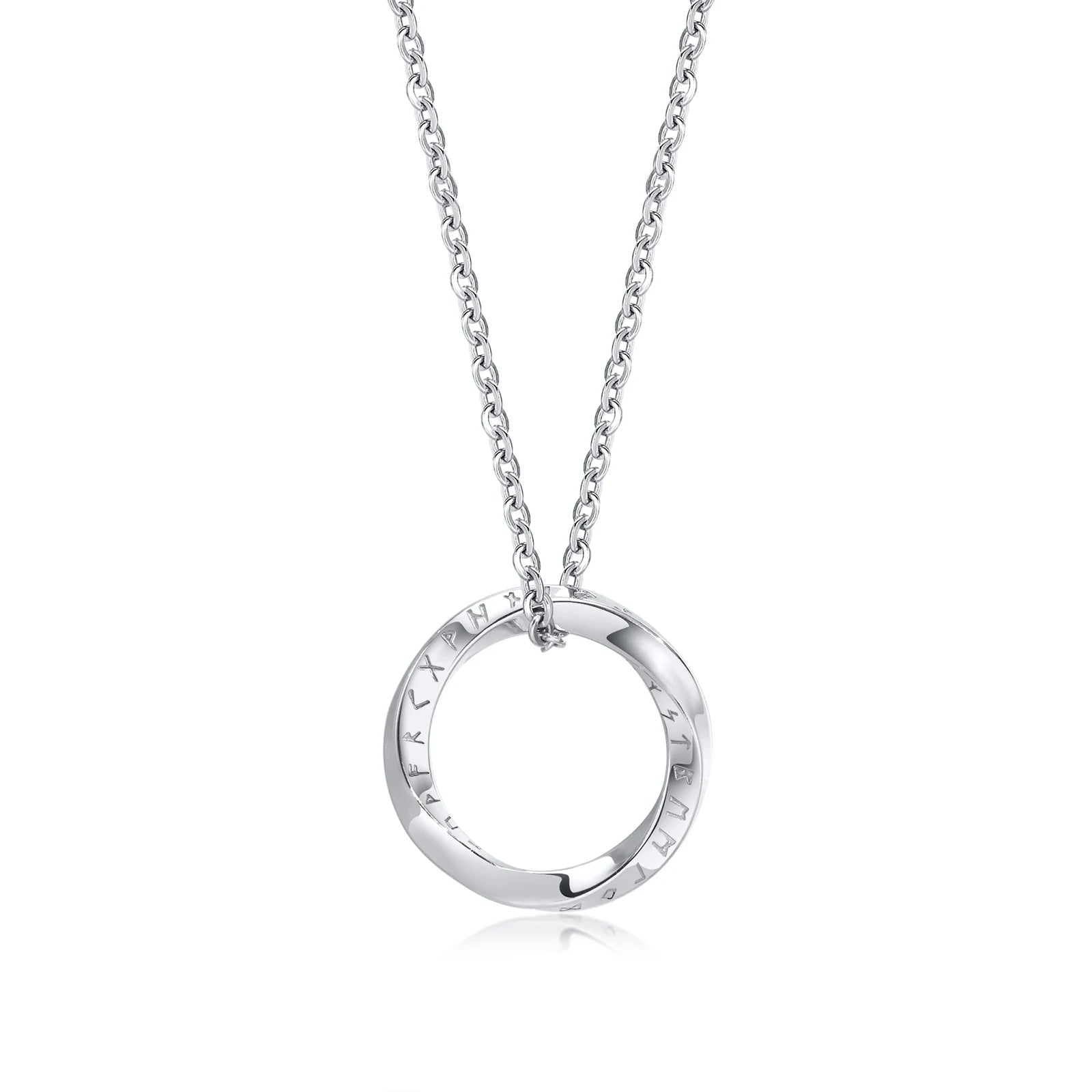 Nordic Rune Triangle Charm Necklace - ATLAS 1