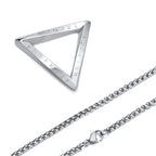Nordic Rune Triangle Charm Necklace - ATLAS 1