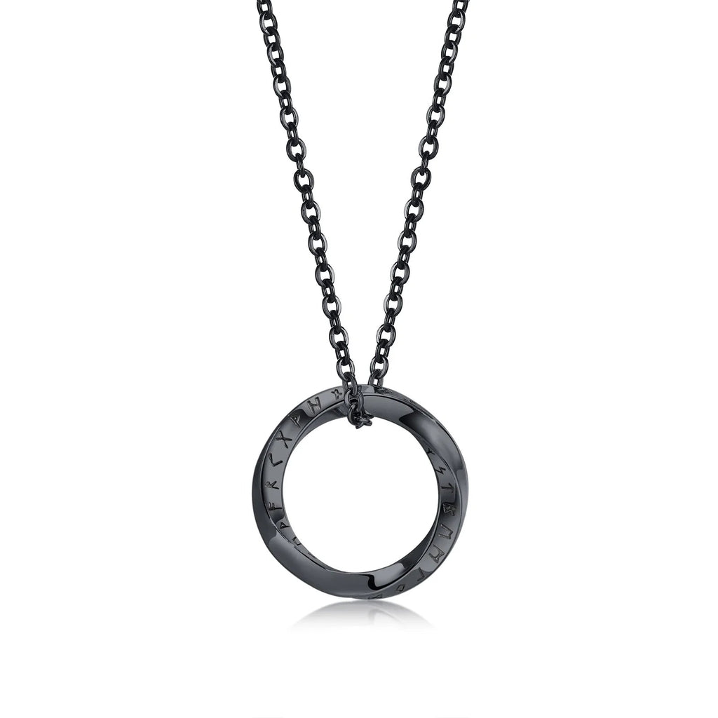 Nordic Rune Triangle Charm Necklace - ATLAS 1