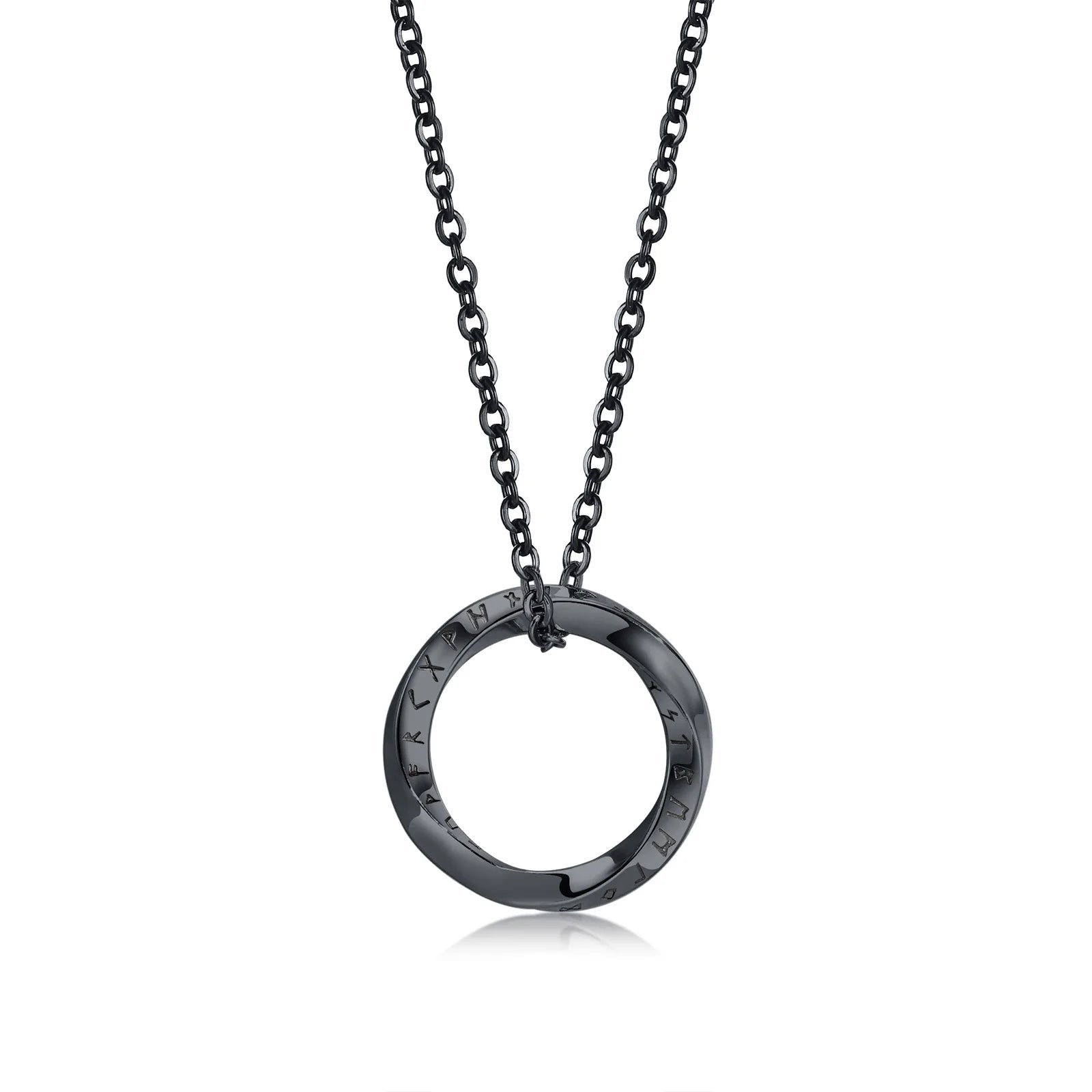 Nordic Rune Triangle Charm Necklace - ATLAS 1