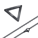 Nordic Rune Triangle Charm Necklace - ATLAS 1
