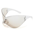 Oversized Punk Rimless One Piece Sunglasses - ATLAS 1