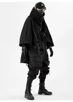 Oversized Techwear Hoodie With Straps - ATLAS 1