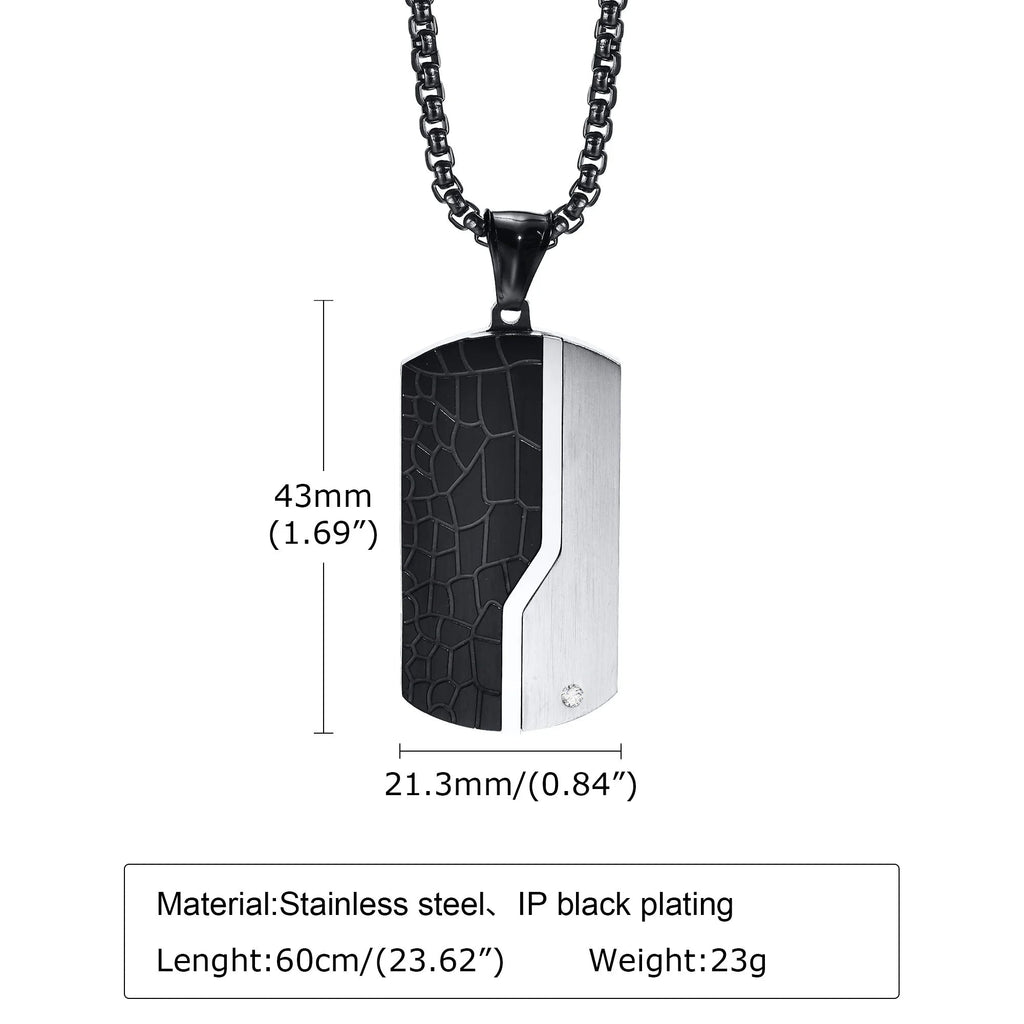 Personalized Style Dog Tag Pendant Necklace - ATLAS 1