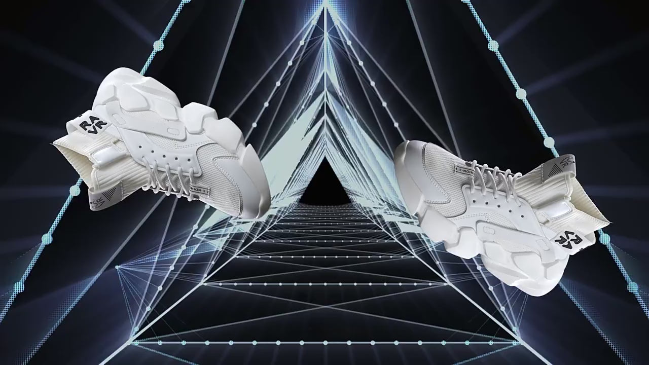 Men's Chunky Platform Techwear Sneakers