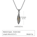 Punk Lion Head Sun Pendant Necklace - ATLAS 1