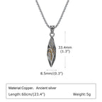 Punk Lion Head Sun Pendant Necklace - ATLAS 1