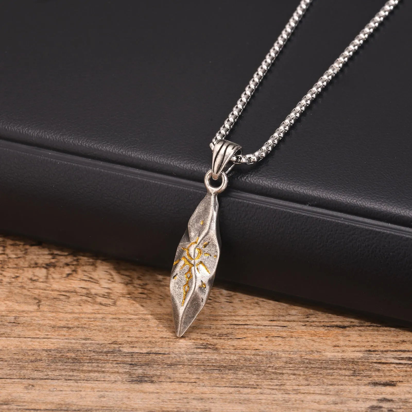 Punk Lion Head Sun Pendant Necklace - ATLAS 1