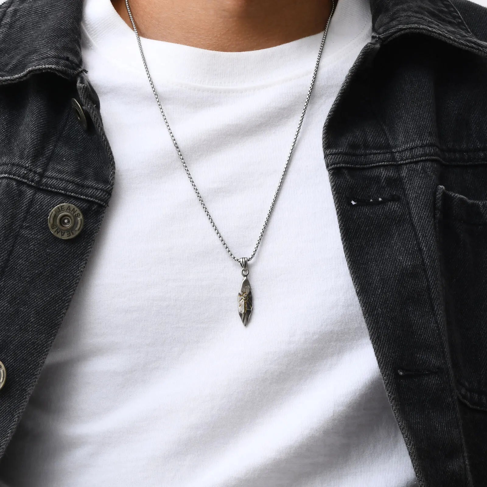 Punk Lion Head Sun Pendant Necklace - ATLAS 1