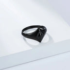 Punk Vintage Rhombus Stainless Steel Ring - ATLAS 1