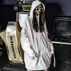 Reflective Lightning Oversized Hoodie - ATLAS 1