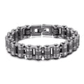 Retro Biker Chain Stainless Steel Bracelet - ATLAS 1
