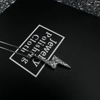 Retro Lightning Pendant Zircon Necklace - ATLAS 1 - Techwear Store