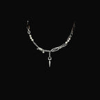 Rivet Pendant Titanium Steel Punk Necklace - ATLAS 1