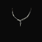 Rivet Pendant Titanium Steel Punk Necklace - ATLAS 1