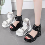RivTecs© Women's Rivet Platform Techwear Sandals - ATLAS 1