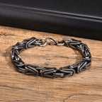 Rock Style Stainless Steel Chain Bracelet - ATLAS 1 - Techwear Store