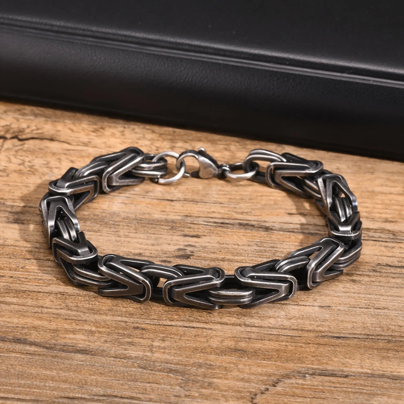 Rock Style Stainless Steel Chain Bracelet - ATLAS 1 - Techwear Store