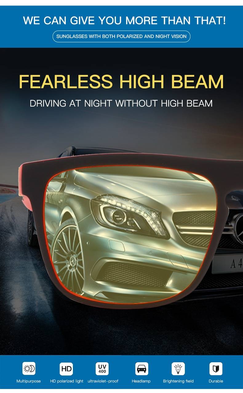 Square Night Vision Glasses - ATLAS 1