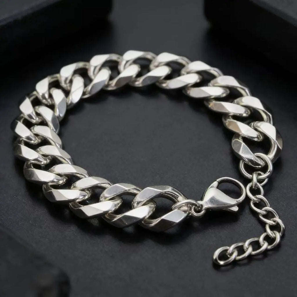Stainless Steel Cuban Chain Bracelet - ATLAS 1