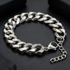 Stainless Steel Cuban Chain Bracelet - ATLAS 1