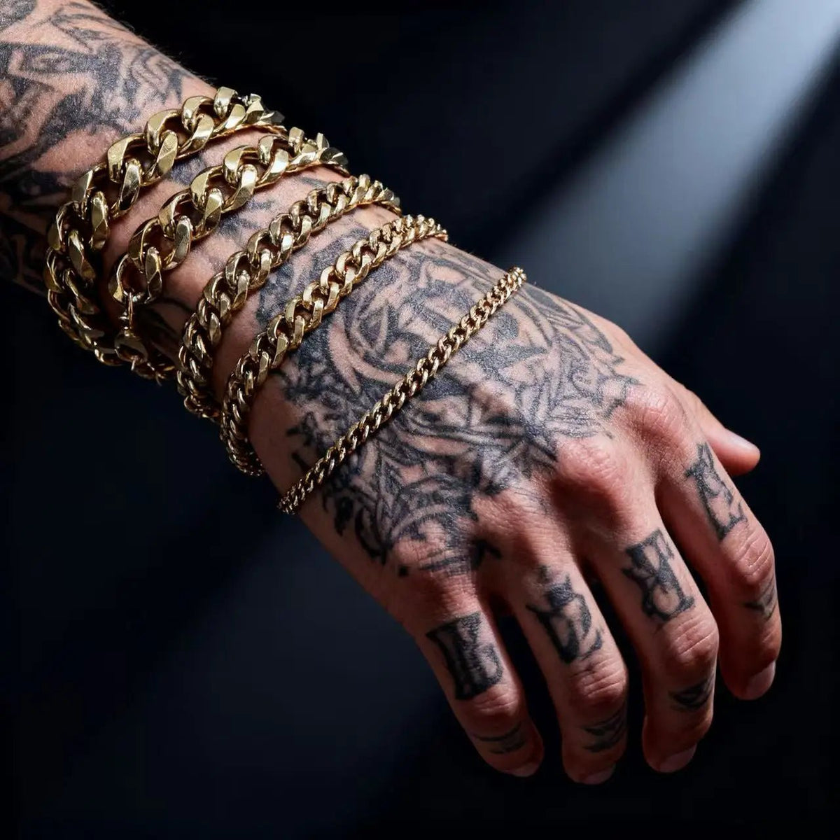Stainless Steel Cuban Chain Bracelet - ATLAS 1