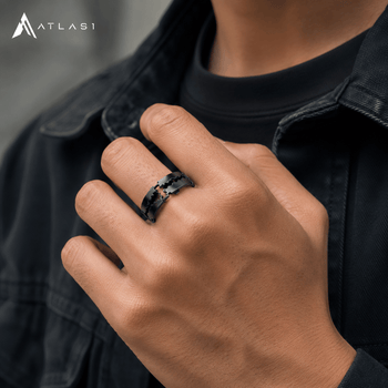Stainless Steel Razor Blade Punk Finger Ring