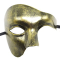 Steampunk Phantom Masquerade Half Face Mask - ATLAS 1 - Techwear Store