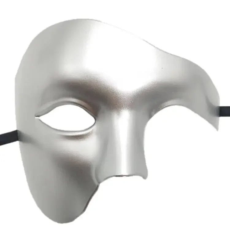 Steampunk Phantom Masquerade Half Face Mask - ATLAS 1 - Techwear Store