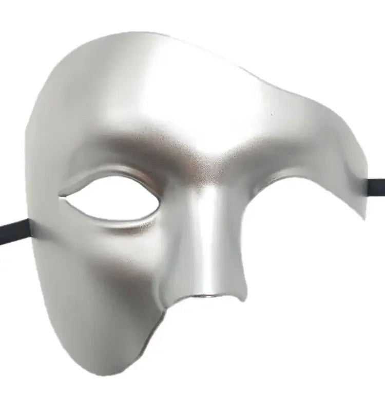 Steampunk Phantom Masquerade Half Face Mask - ATLAS 1 - Techwear Store