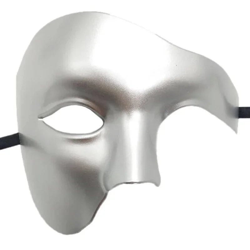 Steampunk Phantom Masquerade Half Face Mask - ATLAS 1 - Techwear Store
