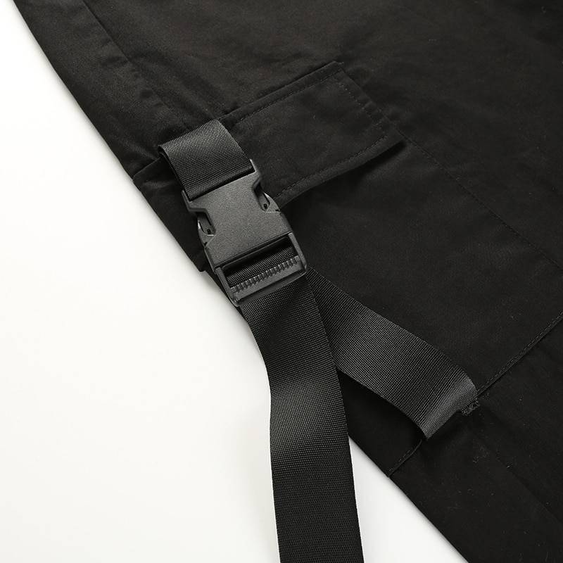 Streetwear Techwear Cargo Pants with Straps for Women - ATLAS 1