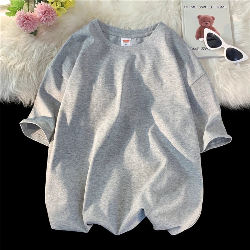Summer Oversized Cotton Streetwear Tee Men - ATLAS 1 - Techwear Store