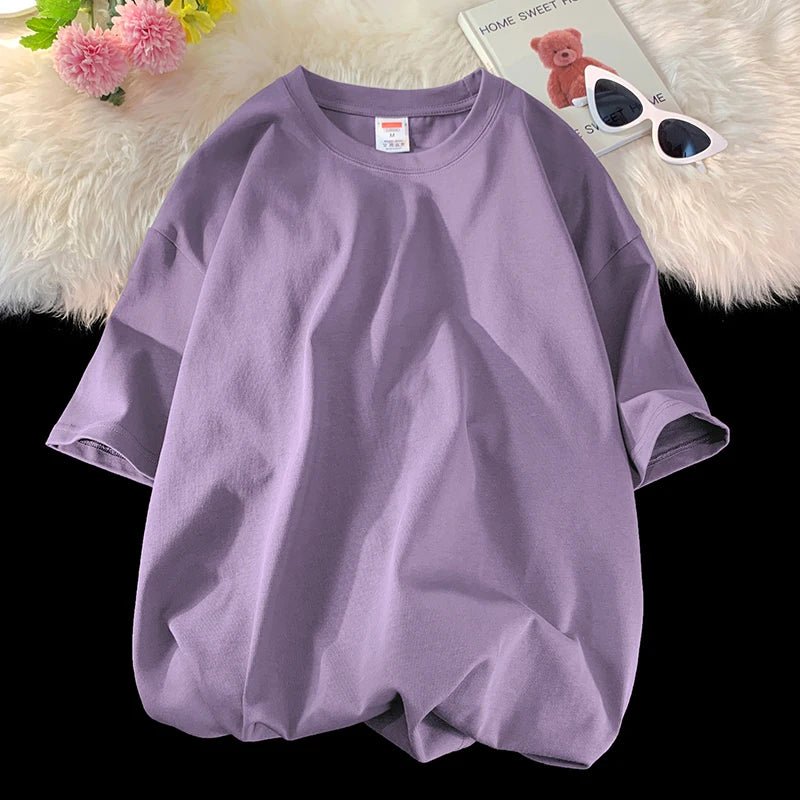 Summer Oversized Cotton Streetwear Tee Men - ATLAS 1 - Techwear Store