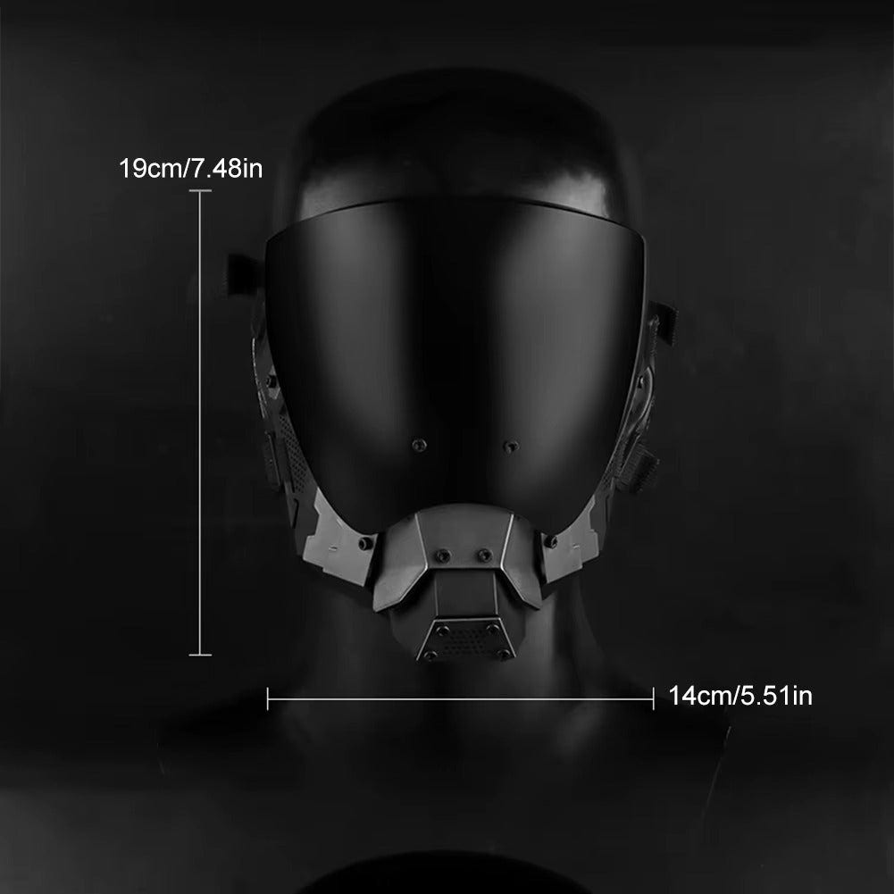 Tactical Black Techwear Mask - ATLAS 1