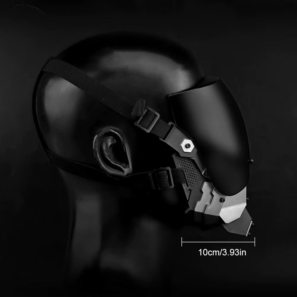 Tactical Black Techwear Mask - ATLAS 1