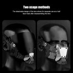 Tactical Black Techwear Mask - ATLAS 1
