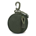 Tactical Round Wallet with Carabiner - ATLAS 1