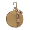 Tactical Round Wallet with Carabiner - ATLAS 1