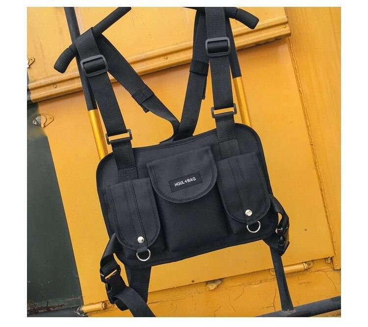 Tactical Style Multi - Pocket Adjustable Chest Bag - ATLAS 1