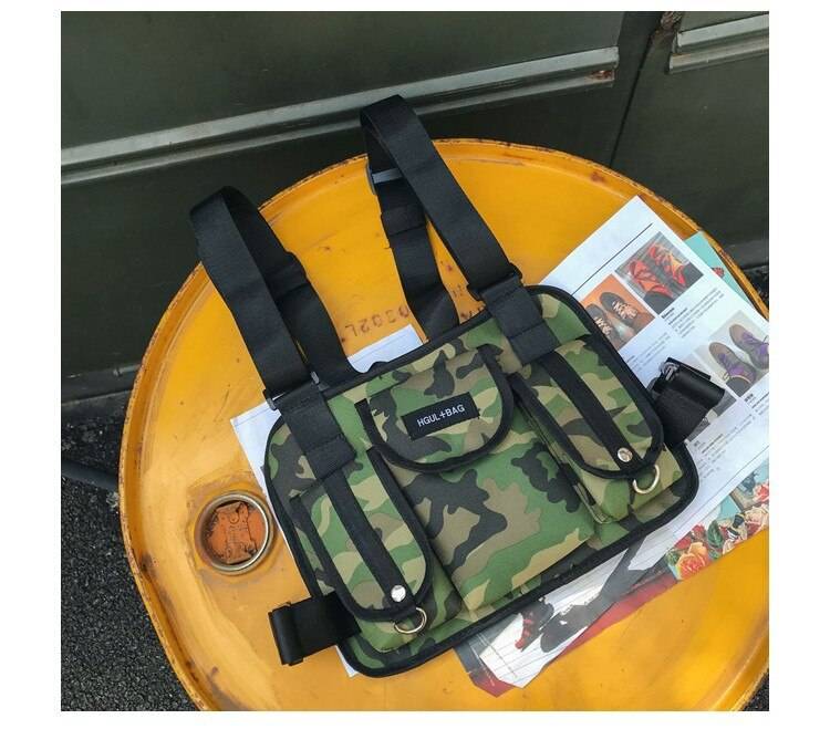 Tactical Style Multi - Pocket Adjustable Chest Bag - ATLAS 1