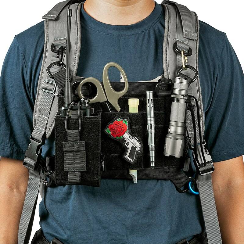 Tactical Style Multi - Pockets Adjustable Harness - ATLAS 1